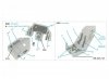 Quinta Studio QD72073 F-35A 3D-Printed & coloured Interior on decal paper (Italeri/Zvezda) 1/72